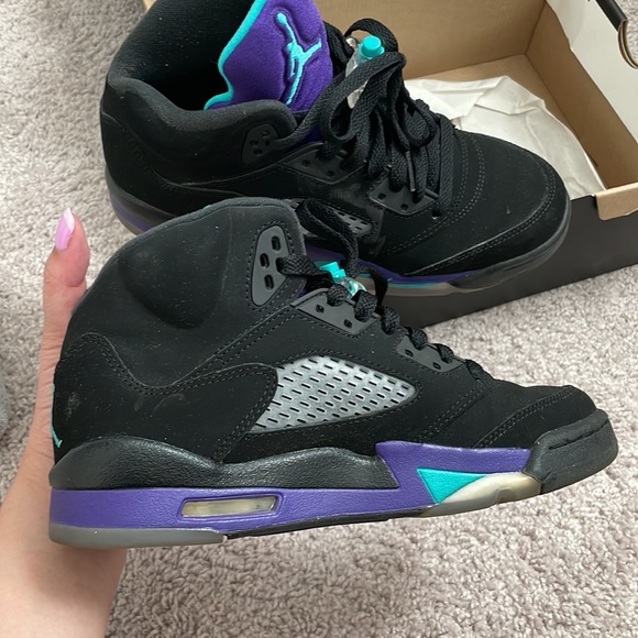 Air Jordan Retro 5 Black Grape - Picture 10 of 10
